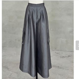 【Lig. 】wide cargo pants / gray(ワークパンツ/カーゴパンツ)