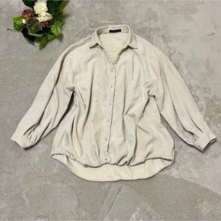 ゴージ(GORGE)のさぁや様 専用 美品 ゴージ  【F】 ゆったりサイズ コーデュロイシャツ (シャツ/ブラウス(長袖/七分))