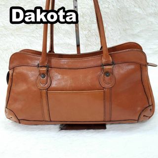 ダコタ(Dakota)のダゴタ　ハンド　トートバッグ　肩掛け　本革　オールレザー　美品(トートバッグ)