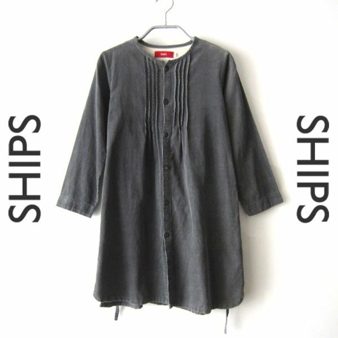 SHIPS(シップス)の美品　SHIPS／シップス★　子供服　コーデュロイワンピース　130サイズ キッズ/ベビー/マタニティのキッズ服女の子用(90cm~)(ワンピース)の商品写真