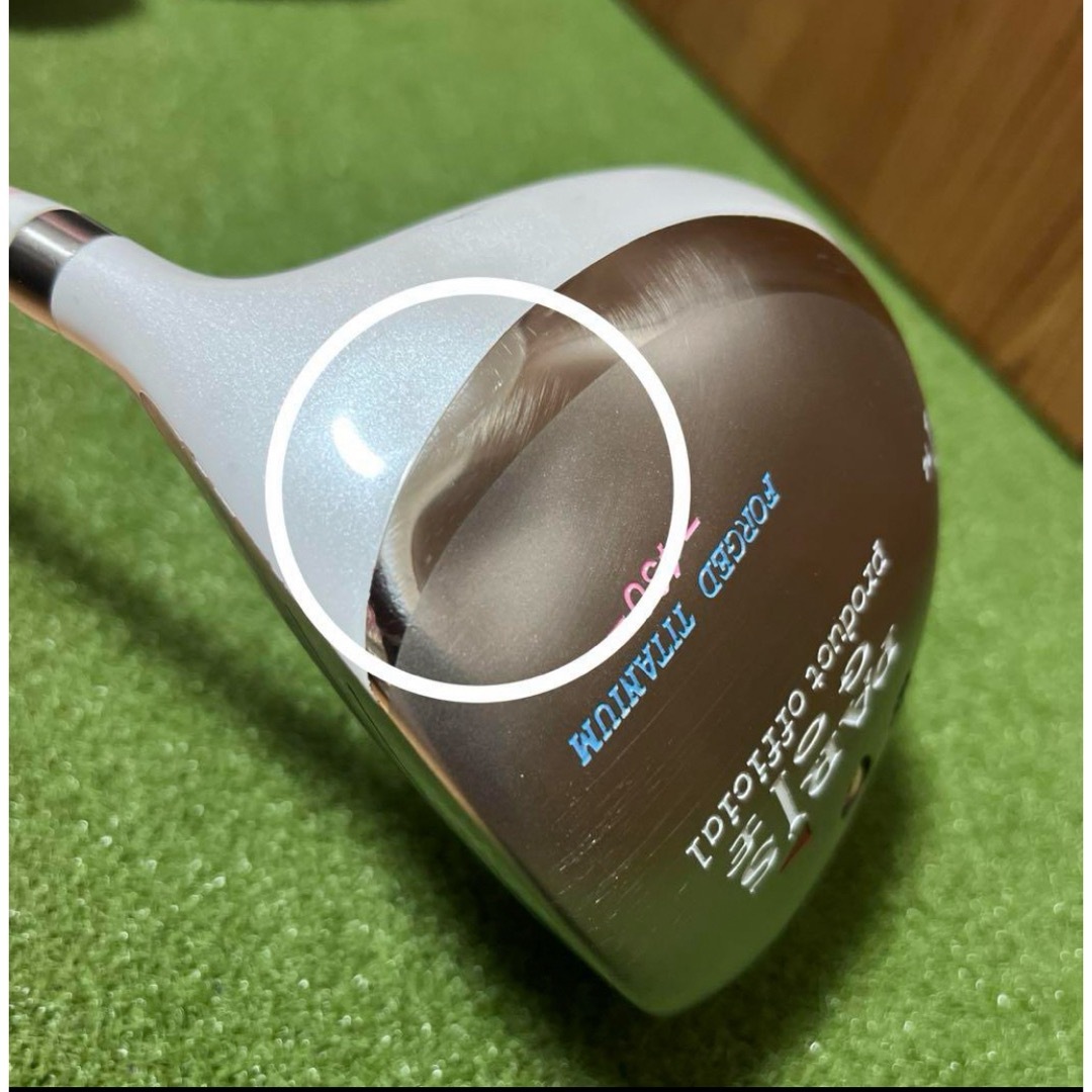 Paris Golf(パリスゴルフ)の【PARIS】♡レディース♡ゴルフクラブ9本セット キャディバッグ 女性 ピンク スポーツ/アウトドアのゴルフ(クラブ)の商品写真