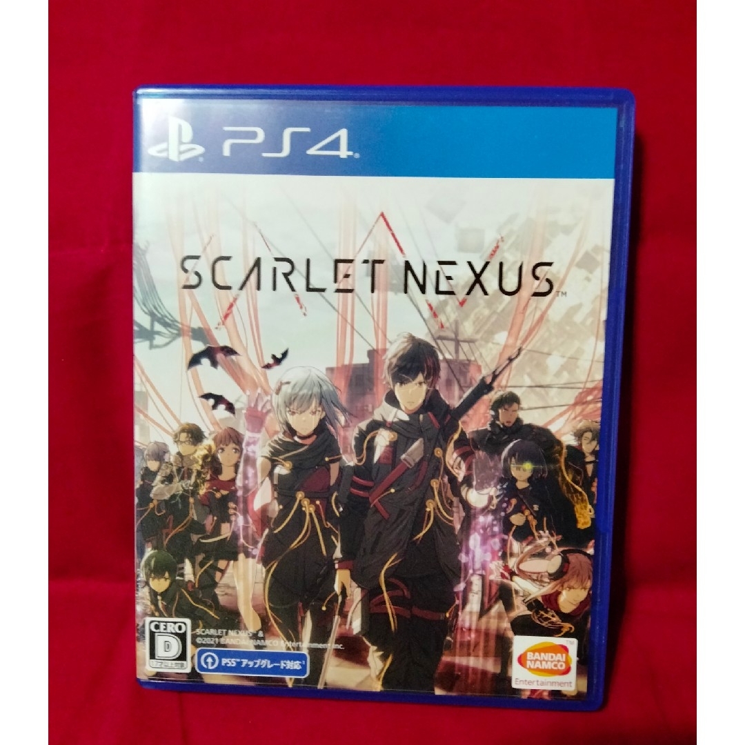 送料込 SCARLET NEXUS（スカーレットネクサス） エンタメ/ホビーのゲームソフト/ゲーム機本体(家庭用ゲームソフト)の商品写真