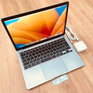 MacBook Air 13インチ Ｍ1 16GB 512GB ゲーム動画編集に