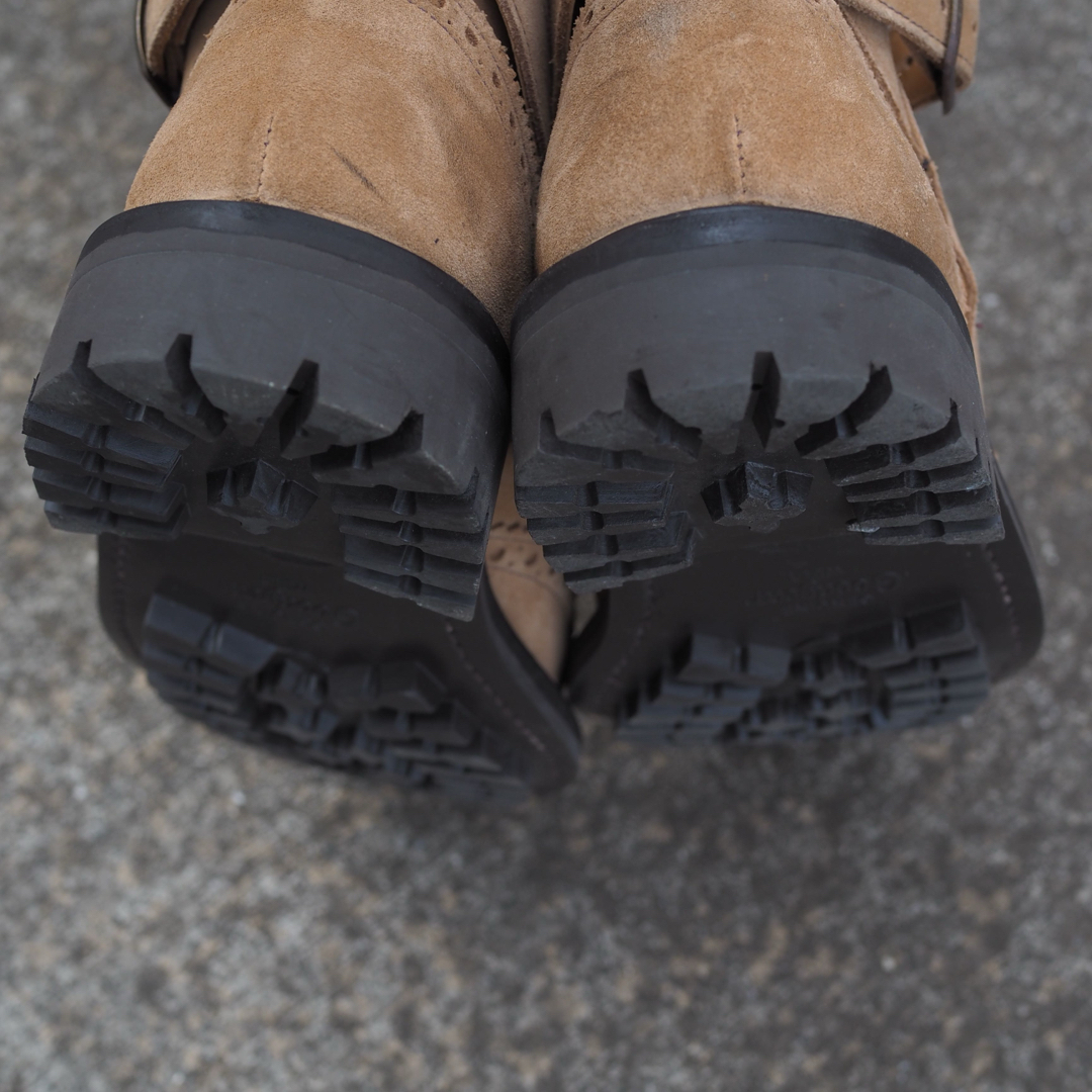 SANDERS(サンダース)のSANDERS ジョッパーブーツ ベージュ スエード 7 1/2 メンズの靴/シューズ(ブーツ)の商品写真