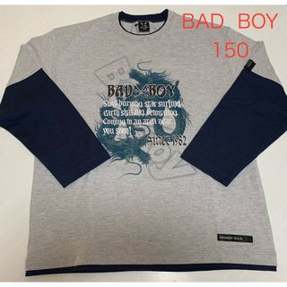 バッドボーイ(BADBOY)のタグ付BAD BOY 150Bビッグスタイル レイヤード風ロンT 長袖Tシャツ(Tシャツ/カットソー)