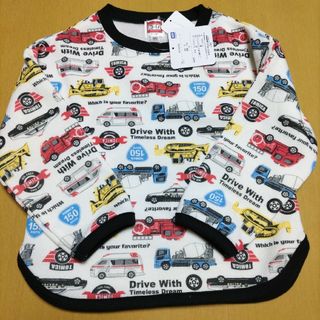 タカラトミー(Takara Tomy)の新品トミカ裏起毛トレーナー95(Tシャツ/カットソー)