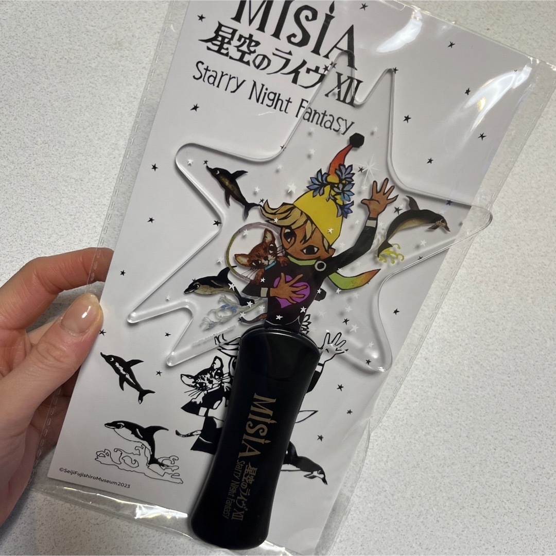 MISIA 星空のライヴ XII ペンライト エンタメ/ホビーのタレントグッズ(ミュージシャン)の商品写真