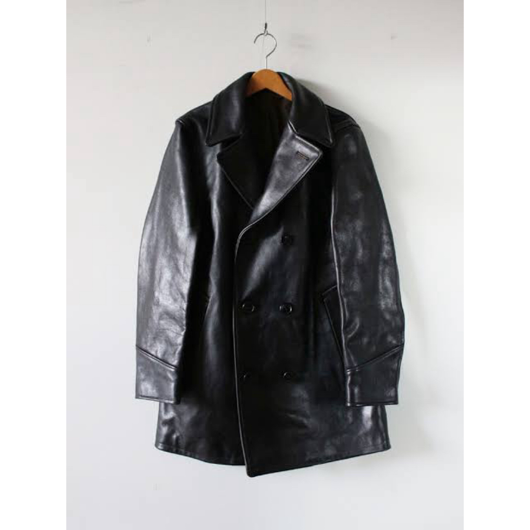 WACKO MARIA(ワコマリア)のwackomaria LEATHER DOUBLE BREASTED COAT メンズのジャケット/アウター(レザージャケット)の商品写真