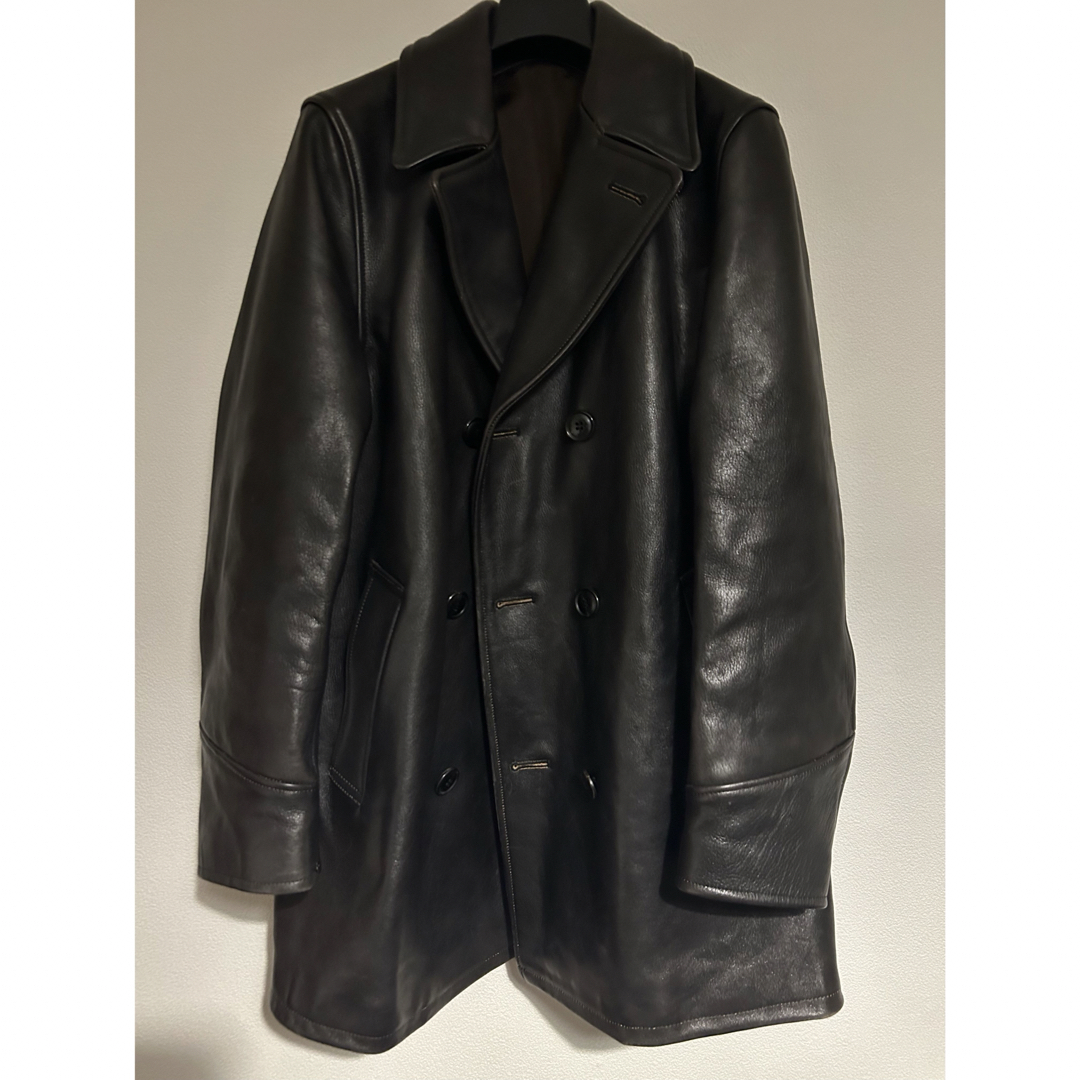 WACKO MARIA(ワコマリア)のwackomaria LEATHER DOUBLE BREASTED COAT メンズのジャケット/アウター(レザージャケット)の商品写真