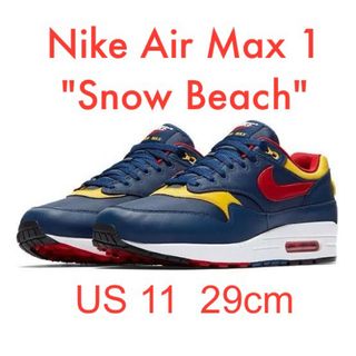 ナイキ(NIKE)のNIKE AIR MAX 1 SNOW BEACH 29cm 新品 国内未発売(スニーカー)