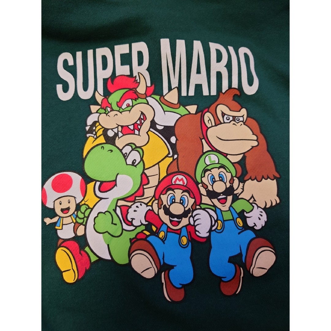 任天堂(ニンテンドウ)のマリオ　トレーナー キッズ/ベビー/マタニティのキッズ服男の子用(90cm~)(Tシャツ/カットソー)の商品写真