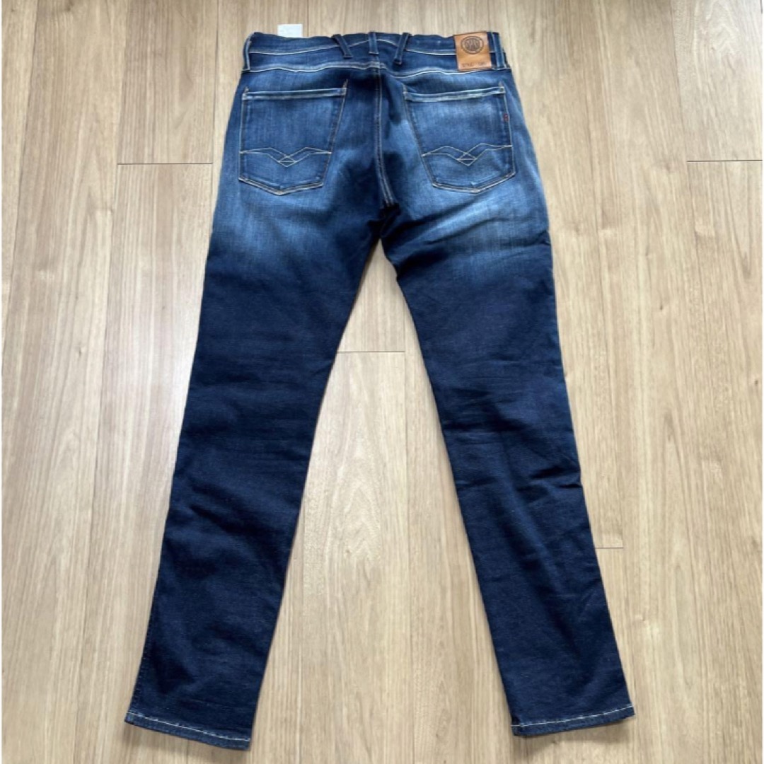 Replay(リプレイ)のANBASS 12oz ハイパーフレックスプラス BROKEN & REPAIR メンズのパンツ(デニム/ジーンズ)の商品写真