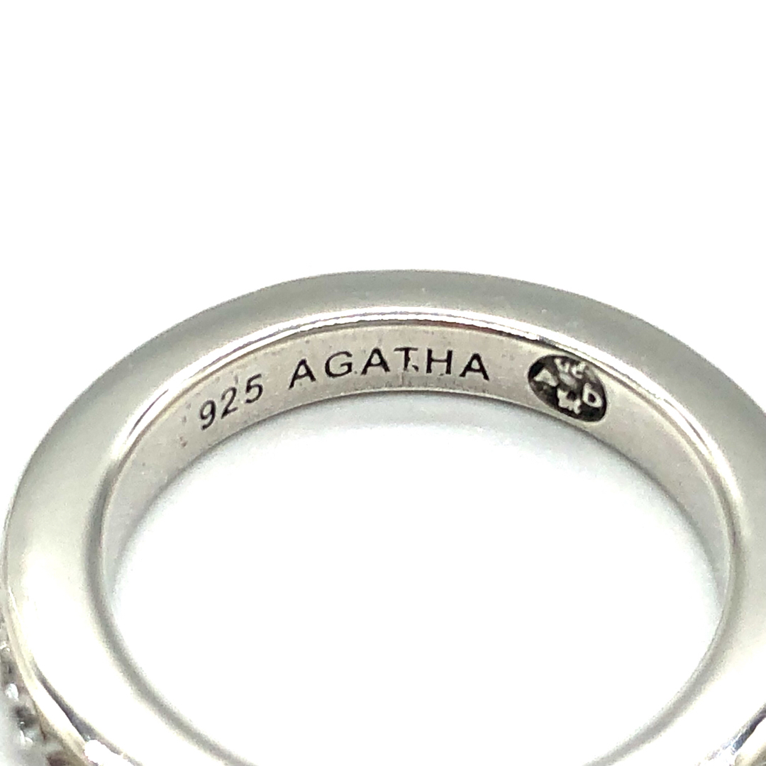 AGATHA(アガタ)のAGATHA アガタ SILVER 925 エターナル リング  ジルコニア レディースのアクセサリー(リング(指輪))の商品写真