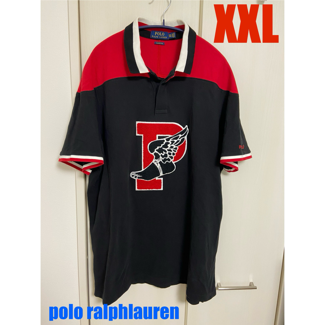 POLO RALPH LAUREN(ポロラルフローレン)のレア人気XXL★poloralphlaurenラルフローレンPwingポロシャツ メンズのトップス(ポロシャツ)の商品写真