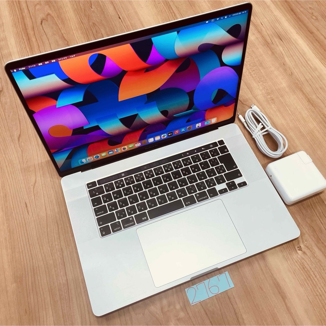 MacBook pro 16インチ 2019 64GB 1TB 管理番号2767 MacBook pro 16インチ 2019 64GB 1TB 管理番号2767