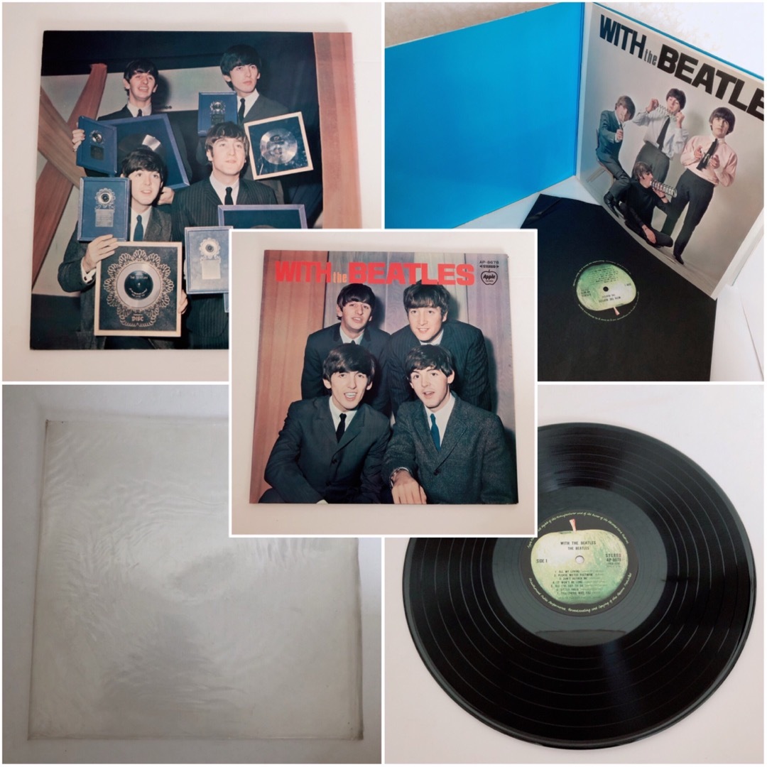 THE BEATLES(ビートルズ)のLP盤レコード The Beatles ビートルズ 5枚 まとめ売り エンタメ/ホビーのCD(ポップス/ロック(洋楽))の商品写真