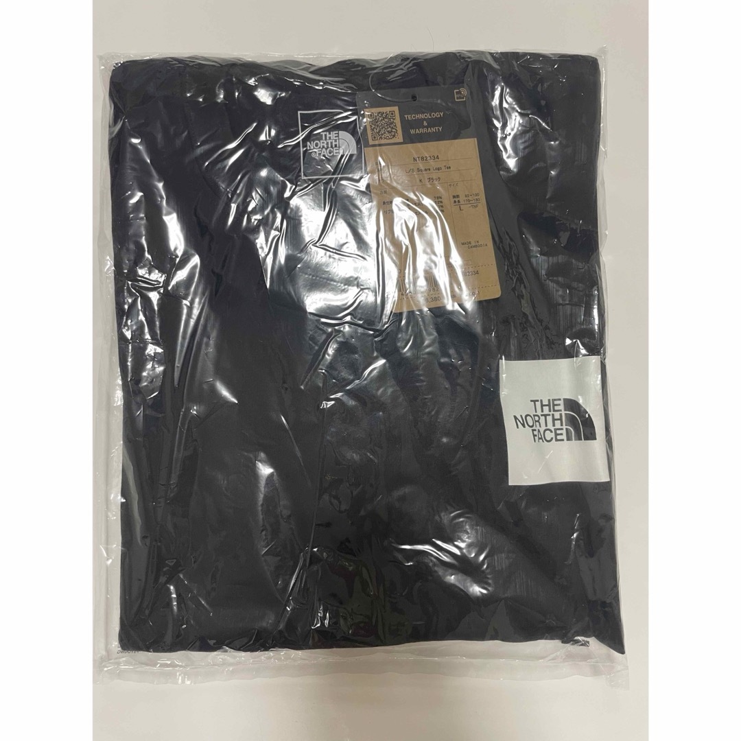 THE NORTH FACE(ザノースフェイス)のノースフェイス スクエアロゴティー NT82334 K メンズのトップス(Tシャツ/カットソー(七分/長袖))の商品写真