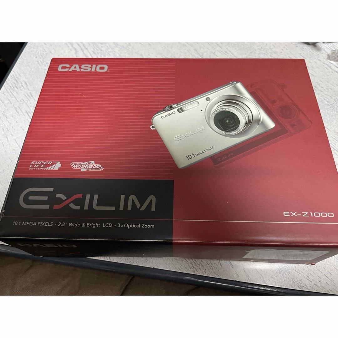 CASIO(カシオ)のCASIO EXILIM ZOOM EX-Z1000 デジカメ　ジャンク品 スマホ/家電/カメラのカメラ(コンパクトデジタルカメラ)の商品写真
