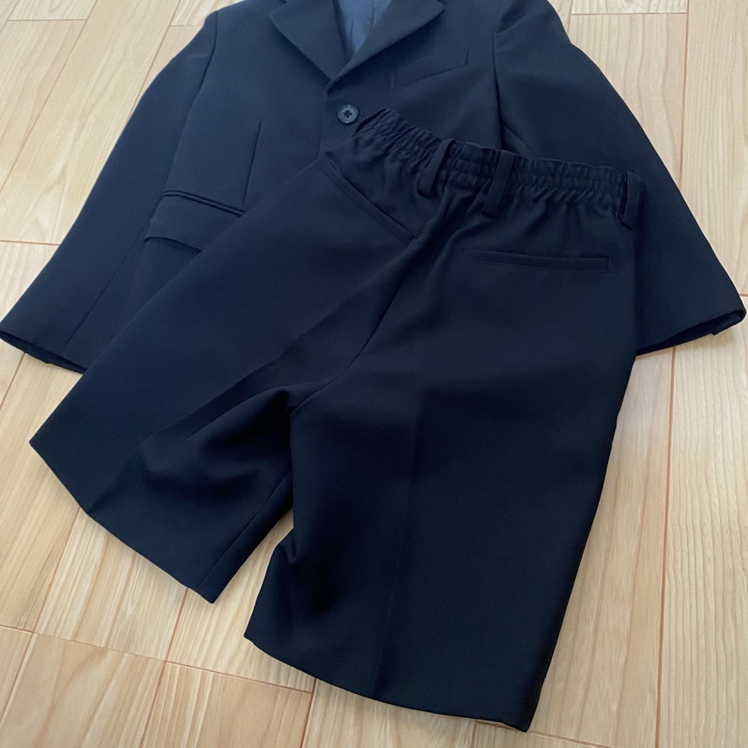 美品　フォーマル  男の子　入学式　スーツ上下セット　110 キッズ/ベビー/マタニティのキッズ服男の子用(90cm~)(ドレス/フォーマル)の商品写真