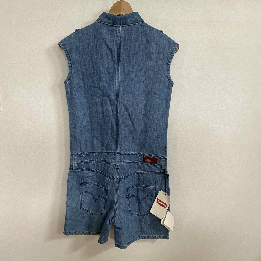 Levi's(リーバイス)の新品　リーバイス　デニム　つなぎ　オールインワン　S レディースのパンツ(オールインワン)の商品写真