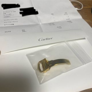 カルティエ(Cartier)のCartier カルティエ Dバックル　ゴールド　マスト　タンク(腕時計)