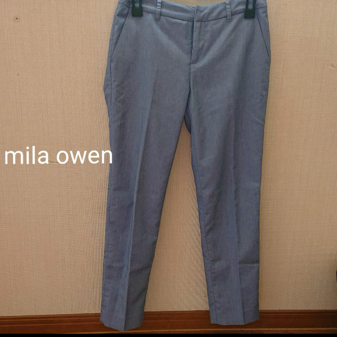 Mila Owen(ミラオーウェン)のミラオーウェン パンツ スラックス テーパード サイズ０ レディースのパンツ(カジュアルパンツ)の商品写真