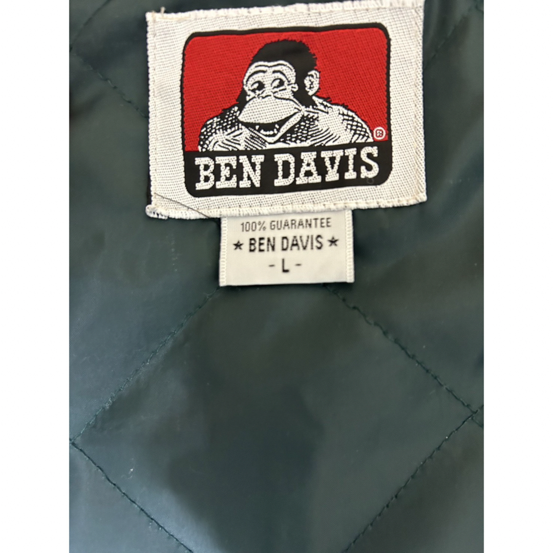 BEN DAVIS(ベンデイビス)のBEN DAVIS ベンディビス　刺繍 ワッペン入りスタジャン L メンズのジャケット/アウター(スタジャン)の商品写真