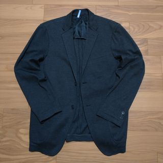 ユニクロ(UNIQLO)のユニクロ ジャケットL サイズダークグレー(テーラードジャケット)