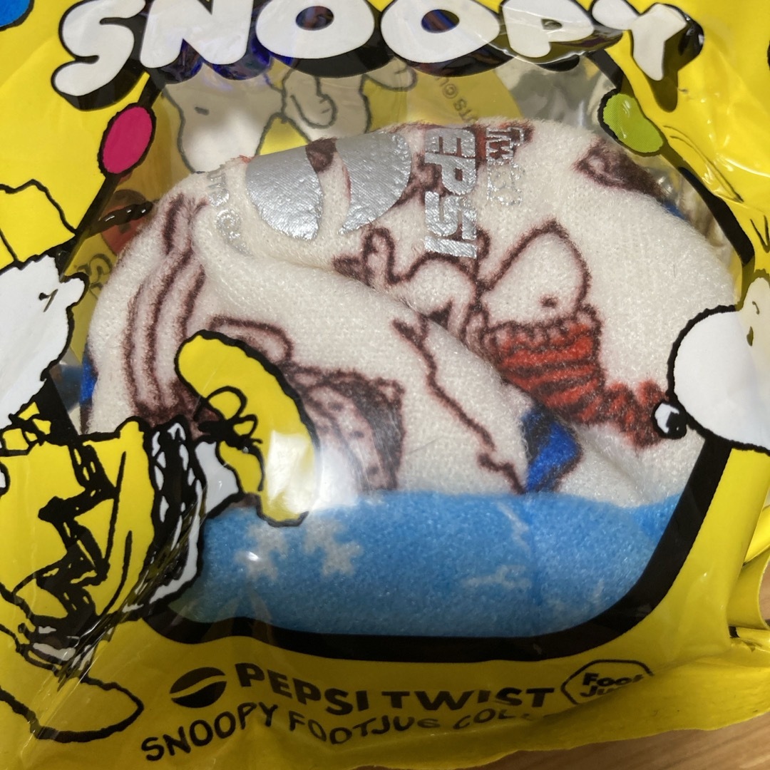 SNOOPY(スヌーピー)の未開封 非売品 3個セット スヌーピー お手玉 footjug ペプシノベルティ エンタメ/ホビーのコレクション(ノベルティグッズ)の商品写真