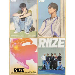 RIIZE スンハン ソヒ 韓国盤 アルバム CD ポスター 4点セット トレカ(K-POP/アジア)