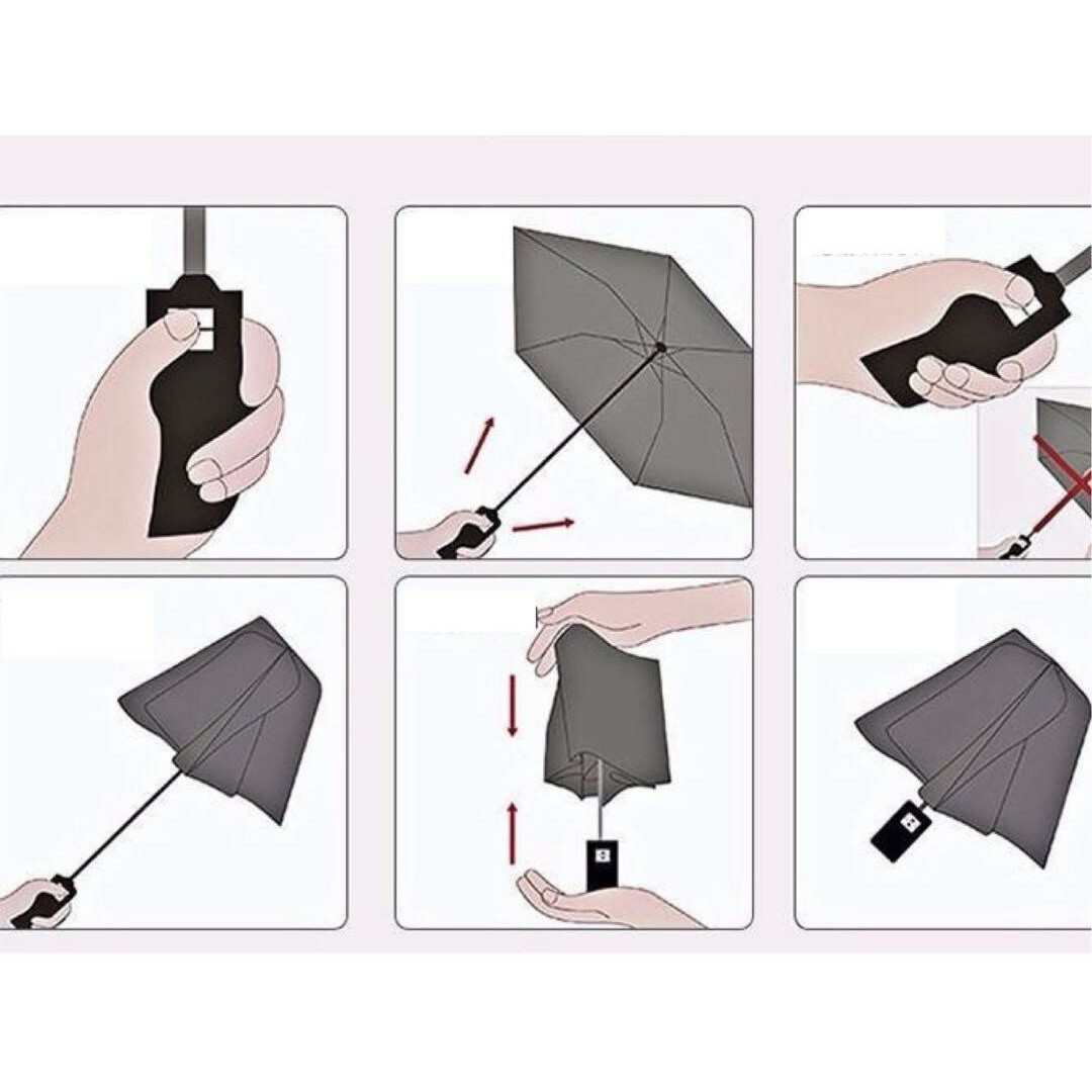 メンズ　折りたたみ傘　日傘 晴雨兼用 完全遮光　UV ブラック　入学祝い　就職 メンズのファッション小物(傘)の商品写真