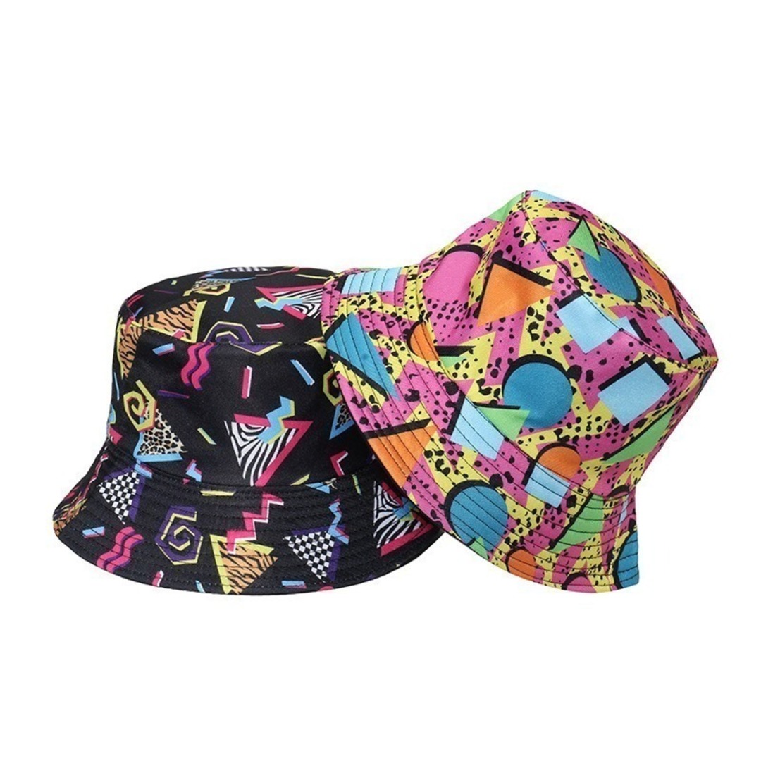 【新品】メンズ　帽子　バケハ　ピンク　ストリート系　個性的　ヒップホップ　ダンス メンズの帽子(ハット)の商品写真