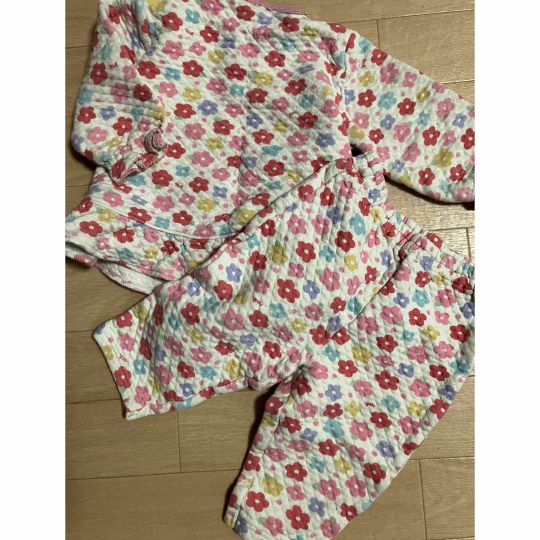 mikihouse(ミキハウス)のミキハウス パジャマ 80 キッズ/ベビー/マタニティのベビー服(~85cm)(パジャマ)の商品写真