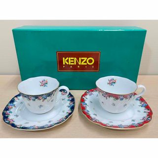 KENZO - 【未使用品】KENZO コム アン ジャルダン ペアコーヒーセット 花柄