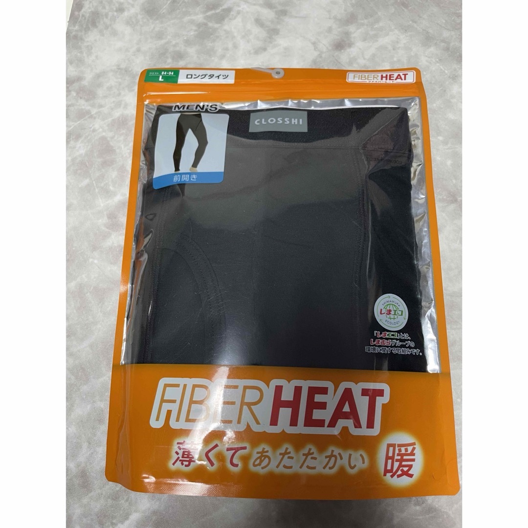 しまむら(シマムラ)のしまむら＊FIBERHEAT＊MEN'S＊L＊ロングタイツ＊ メンズのレッグウェア(レギンス/スパッツ)の商品写真