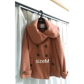 [送料込]春秋/ピーコート/sizeM//(ピーコート)