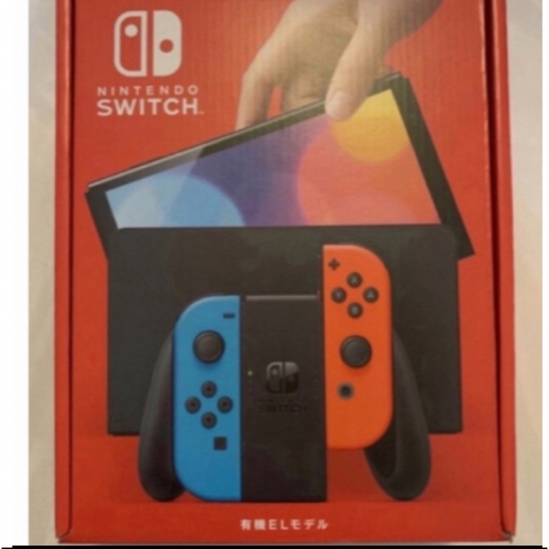 Nintendo Switch(ニンテンドースイッチ)の【新品】 Nintendo Switch スイッチ 有機ELモデル ネオン エンタメ/ホビーのゲームソフト/ゲーム機本体(家庭用ゲーム機本体)の商品写真