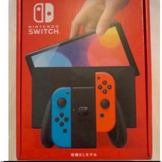 ニンテンドースイッチ(Nintendo Switch)の【新品】 Nintendo Switch スイッチ 有機ELモデル ネオン(家庭用ゲーム機本体)