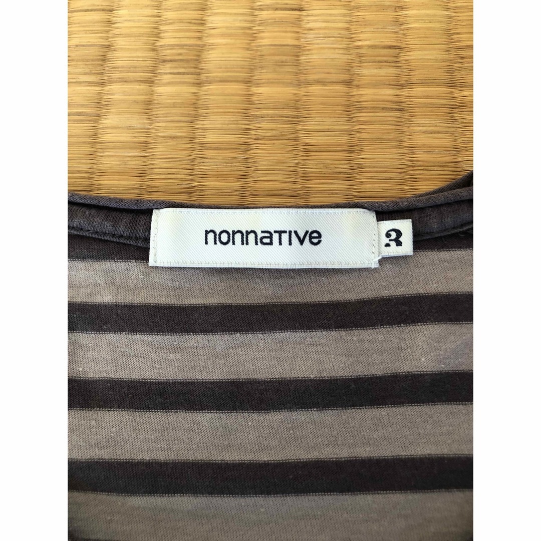 nonnative(ノンネイティブ)のnonnative MASTER TEE L/S COTTON BORDER メンズのトップス(Tシャツ/カットソー(七分/長袖))の商品写真