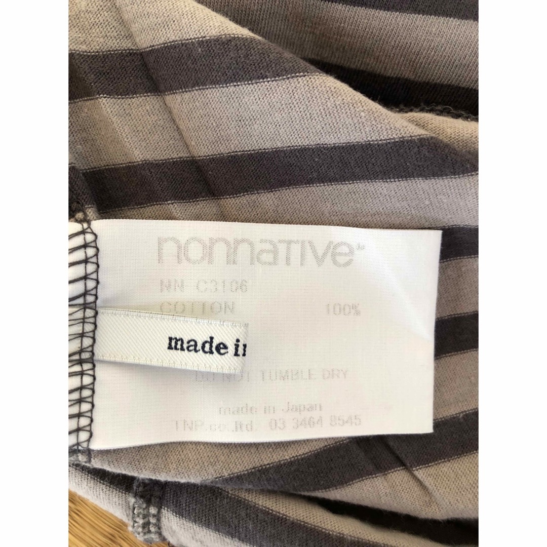 nonnative(ノンネイティブ)のnonnative MASTER TEE L/S COTTON BORDER メンズのトップス(Tシャツ/カットソー(七分/長袖))の商品写真