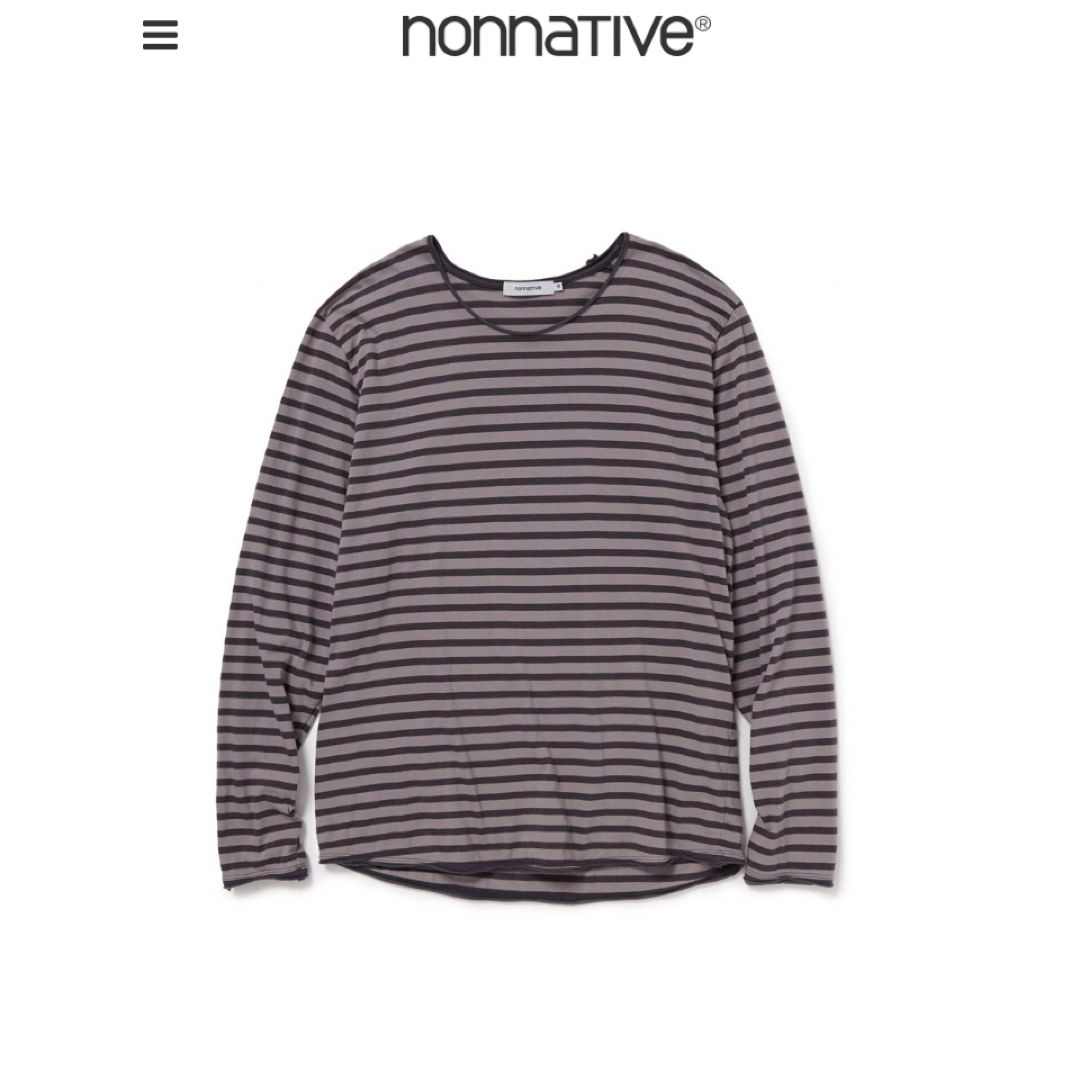 nonnative(ノンネイティブ)のnonnative MASTER TEE L/S COTTON BORDER メンズのトップス(Tシャツ/カットソー(七分/長袖))の商品写真