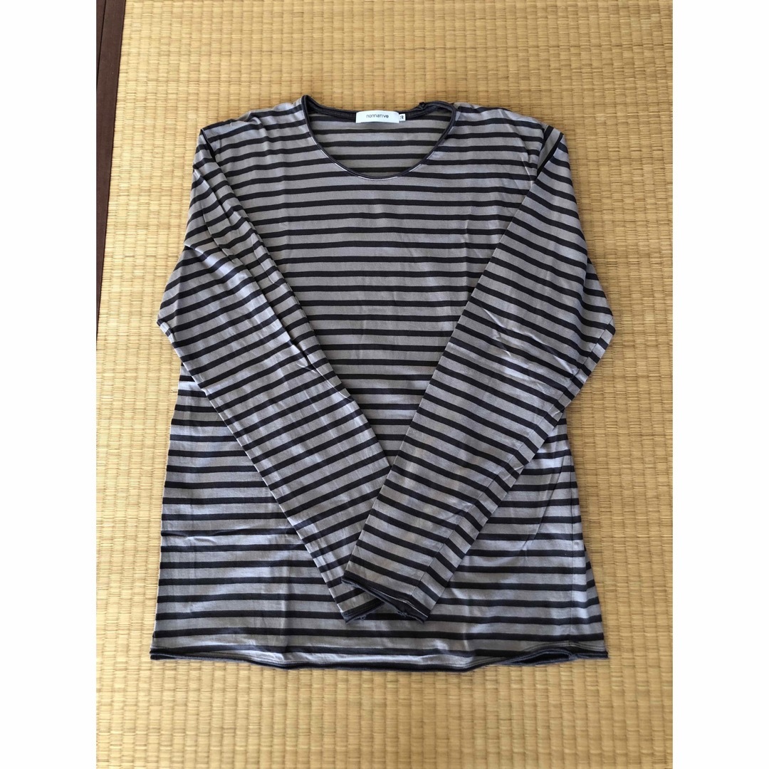 nonnative(ノンネイティブ)のnonnative MASTER TEE L/S COTTON BORDER メンズのトップス(Tシャツ/カットソー(七分/長袖))の商品写真