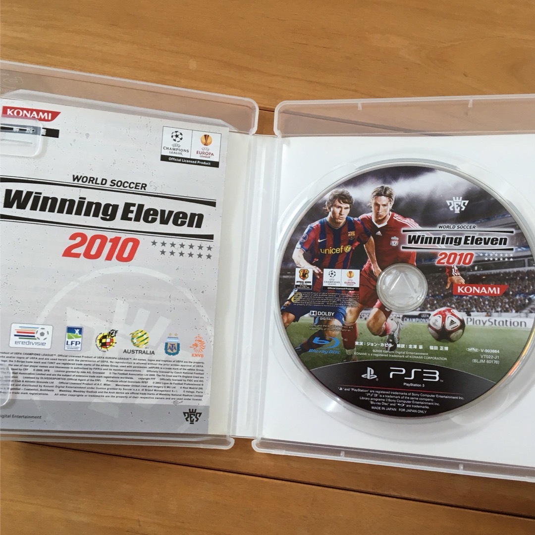 PlayStation3(プレイステーション3)のワールドサッカー ウイニングイレブン 2010 PS3 エンタメ/ホビーのゲームソフト/ゲーム機本体(家庭用ゲームソフト)の商品写真