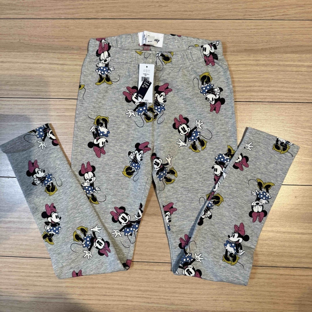 GAP Kids(ギャップキッズ)の新品★GAP ディズニーミニー レギンス パンツ キッズ/ベビー/マタニティのキッズ服女の子用(90cm~)(パンツ/スパッツ)の商品写真