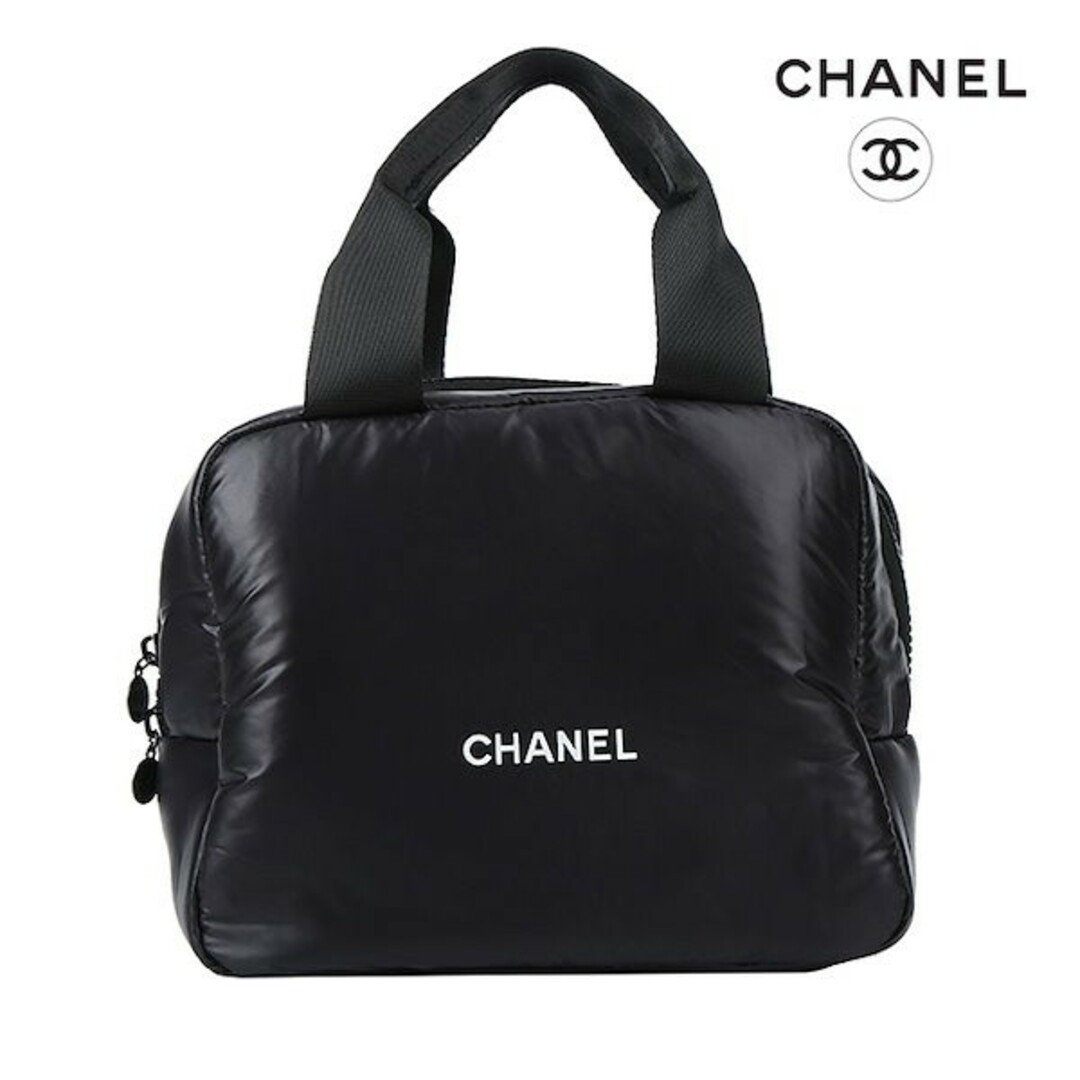 CHANEL(シャネル)のCHANEL コスメバック（ポーチ）　黒 レディースのファッション小物(ポーチ)の商品写真