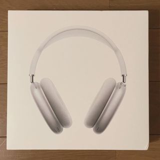 アップル(Apple)のAirpods MAX silver 保証付き(ヘッドフォン/イヤフォン)