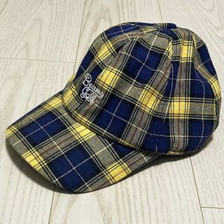 BEAMS チェック柄 キャップ GOLF ☆美品