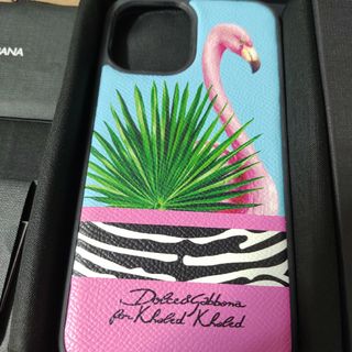 ドルチェアンドガッバーナ(DOLCE&GABBANA)の新品 DOLCE&GABBANA 本革スマホケース　イタリア製　お洒落(スマホケース)