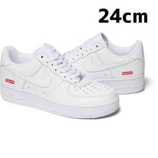 シュプリーム(Supreme)の24cm■Supreme × Nike Air Force 1 Low 白(スニーカー)