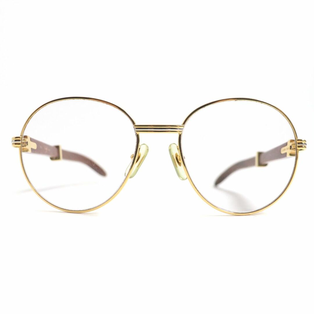 Cartier - 良品▽Cartier カルティエ ウッドテンプル ロゴ金具 Cartier - 良品▽Cartier カルティエ ウッドテンプル ロゴ金具